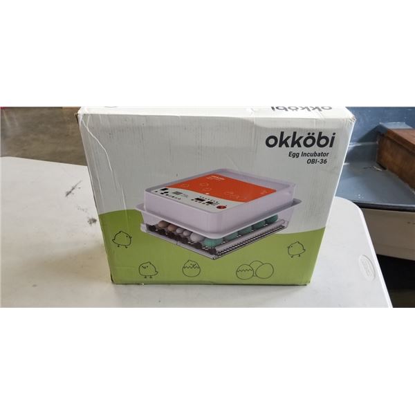 OKKOBI OBI-36 EGG INCUBATOR