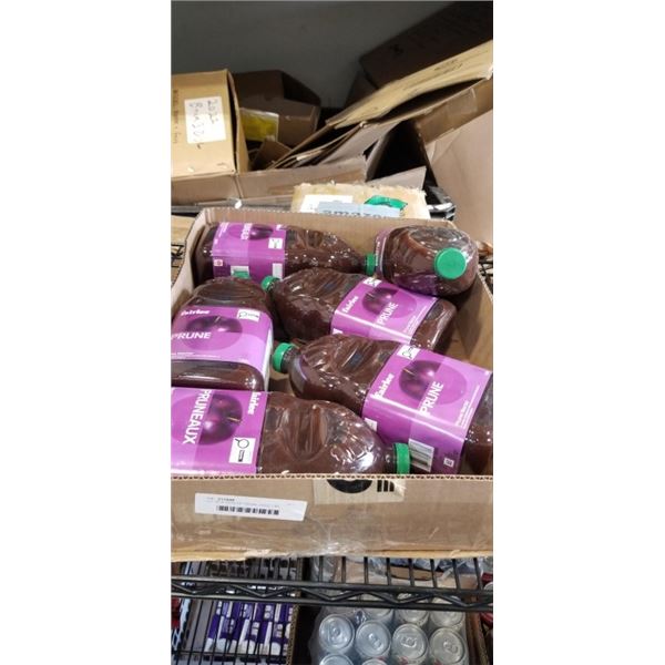 LOT OF 6 JUGS OF PRUNE JUICE 1.89 LITRES PER JUG