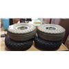 Image 1 : 4 DOLLY TIRES