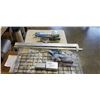 Image 1 : ASSORTED GARDEN TOOLS, ALUMINUM PIECES, PET CAGE FOR CAR, ETC