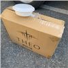 Image 1 : CASE OF NEW THEO RO16 CONTAINERS WITH LIDS 150 SETS