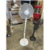 Image 2 : 2 FLOOR FANS, ONE IS METAL BASED OUTDOOR FAN