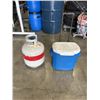 Image 1 : COLEMAN ROLLING COOLER AND PROAPNE TANK WITH 2017 STAMP