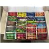 Image 4 : CASE OF 1000 WRAPED CRAYONS, 20 COLORS