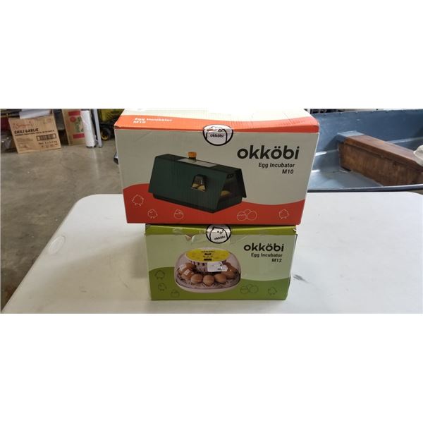 OKKOBI M12 AND M10 EGG INCUBATORS