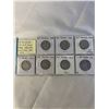 Image 1 : 7 CANADIAN 50 CENT 1968, 1969, 1970, 1973, 1974, 1975, 1976