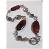 Image 1 : GEM STONE AND CRYSTAL BEADS NECKLACE