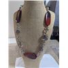 Image 2 : GEM STONE AND CRYSTAL BEADS NECKLACE