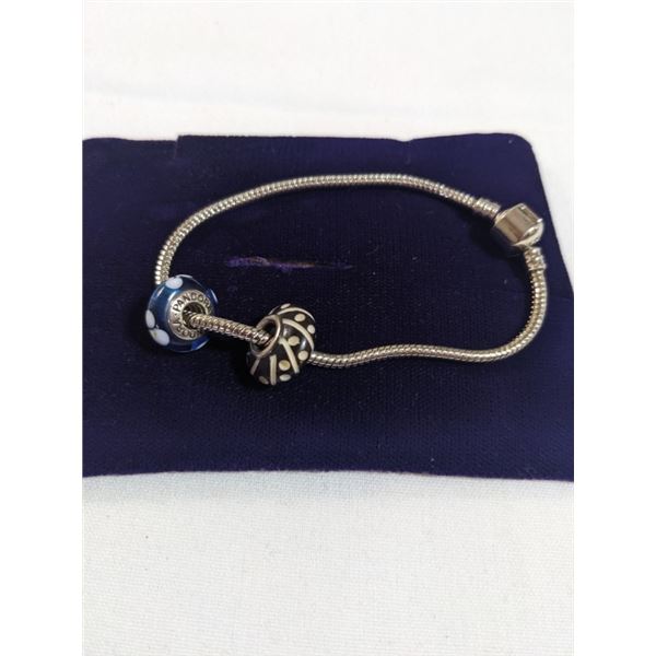 PANDORA DESIGN SILVER BRACELET