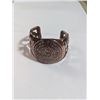 Image 1 : AZTEC CALEDAR OPEN CUFF BANGLE