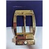 Image 2 : GOLD TONE MONT BLANC BELT BUCKLE, MADE IN GERMANY