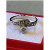 Image 5 : 2 STERLING SILVER RINGS AND PENDANT - MARKED 925