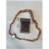 Image 1 : BALTIC AMBER NECKLACE AND DINNER RING