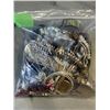 Image 1 : LARGE BAG OF ESTATE AND COSTUME JEWELLERY