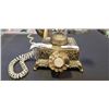 Image 2 : VINTAGE GOLD DECORATIVE TELEPHONE