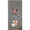 Image 2 : 2 COPPER BRACELETS AND COPPER ORGONE NECKLACE