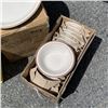 Image 4 : BOX OF NEW 13.25 PLATTERS AND 18 NEW BOWLS WITH CRATE OF DISHWARE