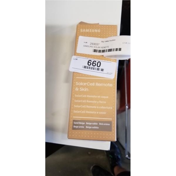 SAMSUNG SOLAR REMOTE