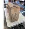 Image 3 : CASE OF 8 INCH HINGED CONTAINERS AND CASE OF RECTANGULAR FOOD CONTAINERS