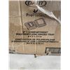 Image 5 : CASE OF 8 INCH HINGED CONTAINERS AND CASE OF RECTANGULAR FOOD CONTAINERS