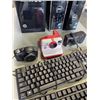 Image 4 : 3 COMPUTERS FOR PARTS - UNTESTED, AND KEYBOARDS
