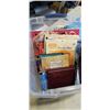 Image 3 : TOTE OF COLLECTIBLE BOKS AND WOODWORKING BOOKS ETC