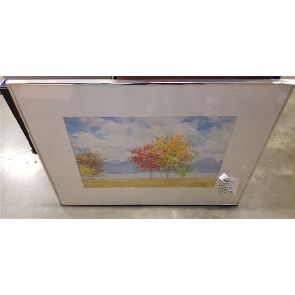 ELIZABETH LAUDER ORIGINAL WATERCOLOR