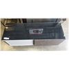 Image 2 : MODERN GLASS TOP MEDIA CABINET WITH SLIDING DOOR