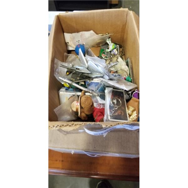 APPROX 100 COLLECTIBLE KEYCHAINS