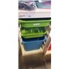Image 2 : 2 IKEA SHELFS WITH REMOVABLE BINS