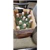 Image 1 : 9  750ML GLASS BOTTLES OF SPARKLING WATER