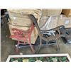 Image 2 : CAST IRON PATIO BENCH, NEEDS ASSEMBLY AND REPAIR