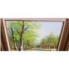 Image 2 : OIL & CANVAS NATURE SIGNED PAINTING
