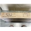 Image 3 : VIVO DARK WALNUT 48"X30" TABLE TOP AND VIVO BLACK ELECTRIC SINGLE MOTOR DESK FRAME