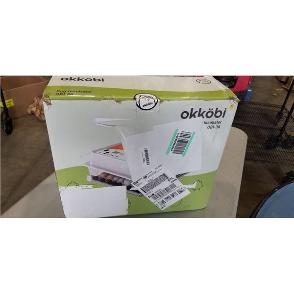 OKKOBI OBI-36 EGG INCUBATOR