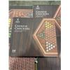 Image 2 : 5 AS NEW YELLOW MOUNTAIN GAMES CHINESE CHECKERS SETS
