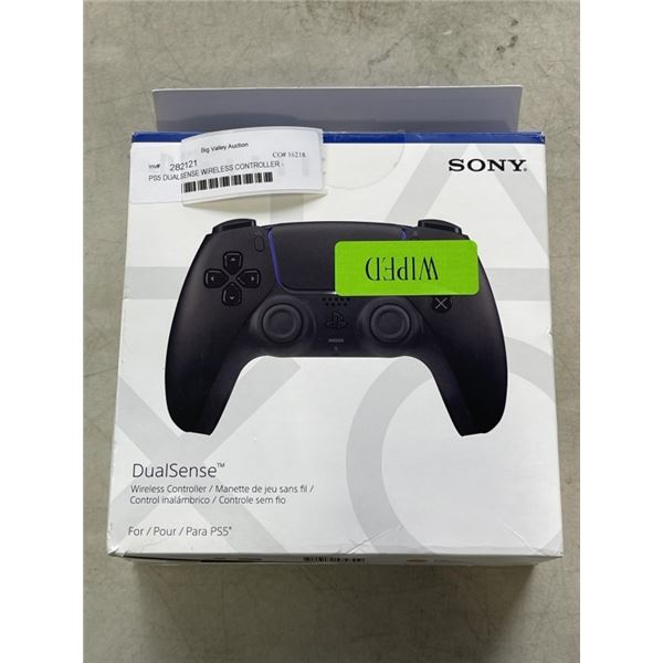 PS5 DUALSENSE WIRELESS CONTROLLER - TESTED WORKING, RETAIL $94