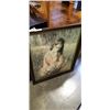 Image 1 : FRAMED PRINT OF A GIRL - PINOT