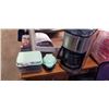 Image 1 : CUISINEART COFFEE MACHINE AND WAFFLE MAKER W/ INSERTS