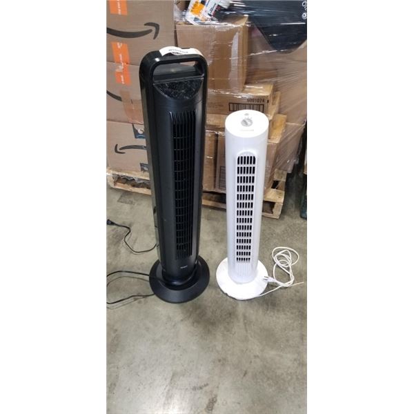 2 TOWER FANS