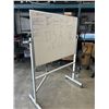 Image 2 : ROLLING REVERSIBLE WHITE BOARD