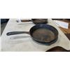 Image 4 : CAMP TENT AND ASSORTED CAST IRON PANS