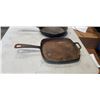 Image 5 : CAMP TENT AND ASSORTED CAST IRON PANS