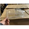 Image 4 : CAES OF FOLDING CLEAR PLATIC LUNCH CONTAINER 500 PC PER BOX