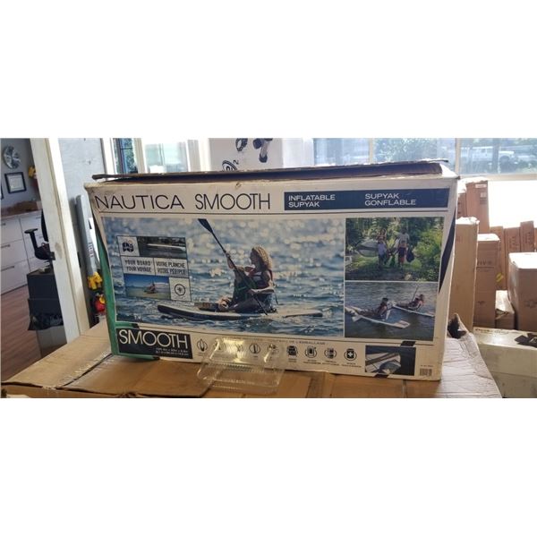 NAUTICA SMOOTH INFLATABLE SUP YAK, BOARD AND BAG ONLY