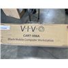 Image 3 : VIVO BLACK MOBLIE COMPUTER WORKSTATION