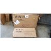 Image 1 : VIVO BLACK SINGLE TOP DESK RISER AND VIVO KEYBOARD RISER