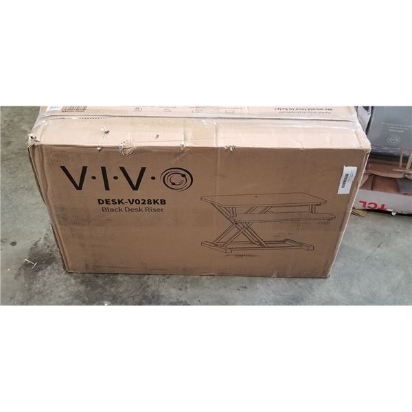 VIVO BLACK DESK RISER