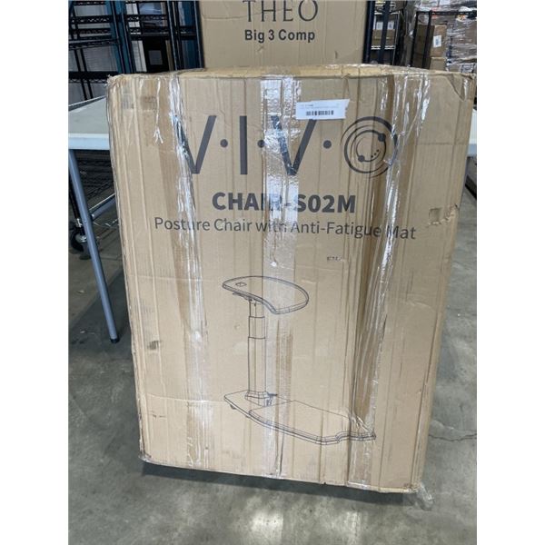 VIVO POSTURE CHAIR WITH ANTI-FATIGUE MAT