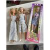 Image 1 : 3 VINTAGE TALL BARBIES - 1 IN ORIGNAL BOX